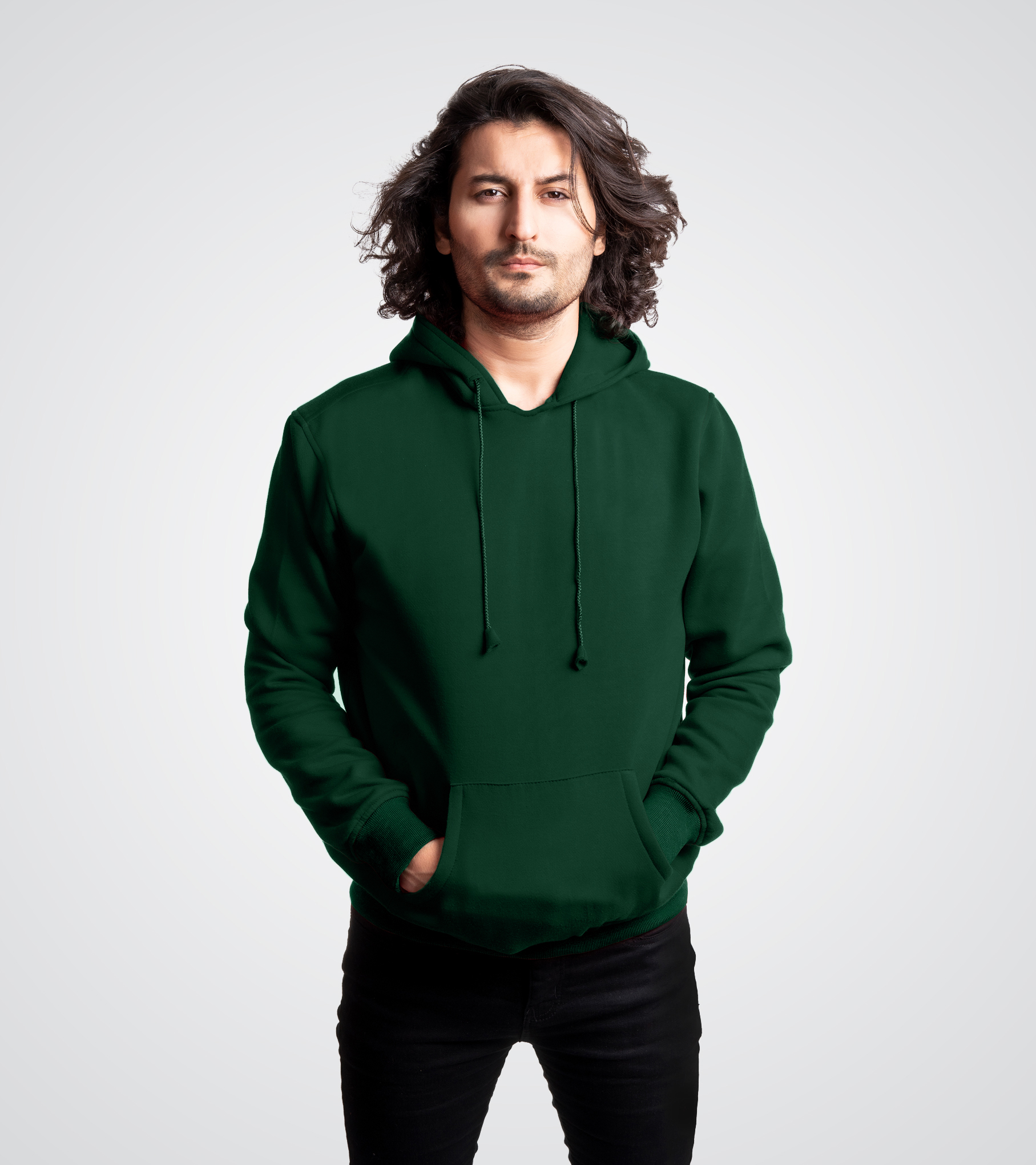 Forest Green Custom Pullover Hoodie