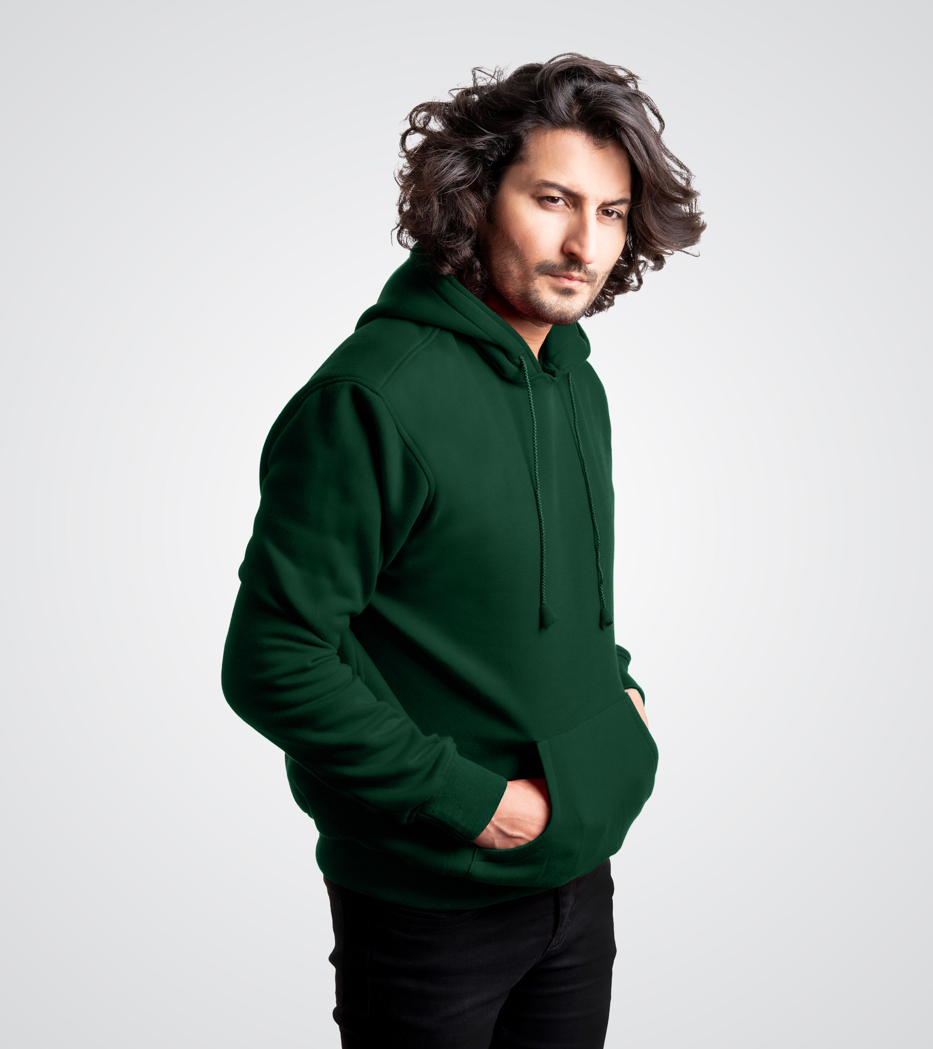 Forest Green Custom Pullover Sweatshirt